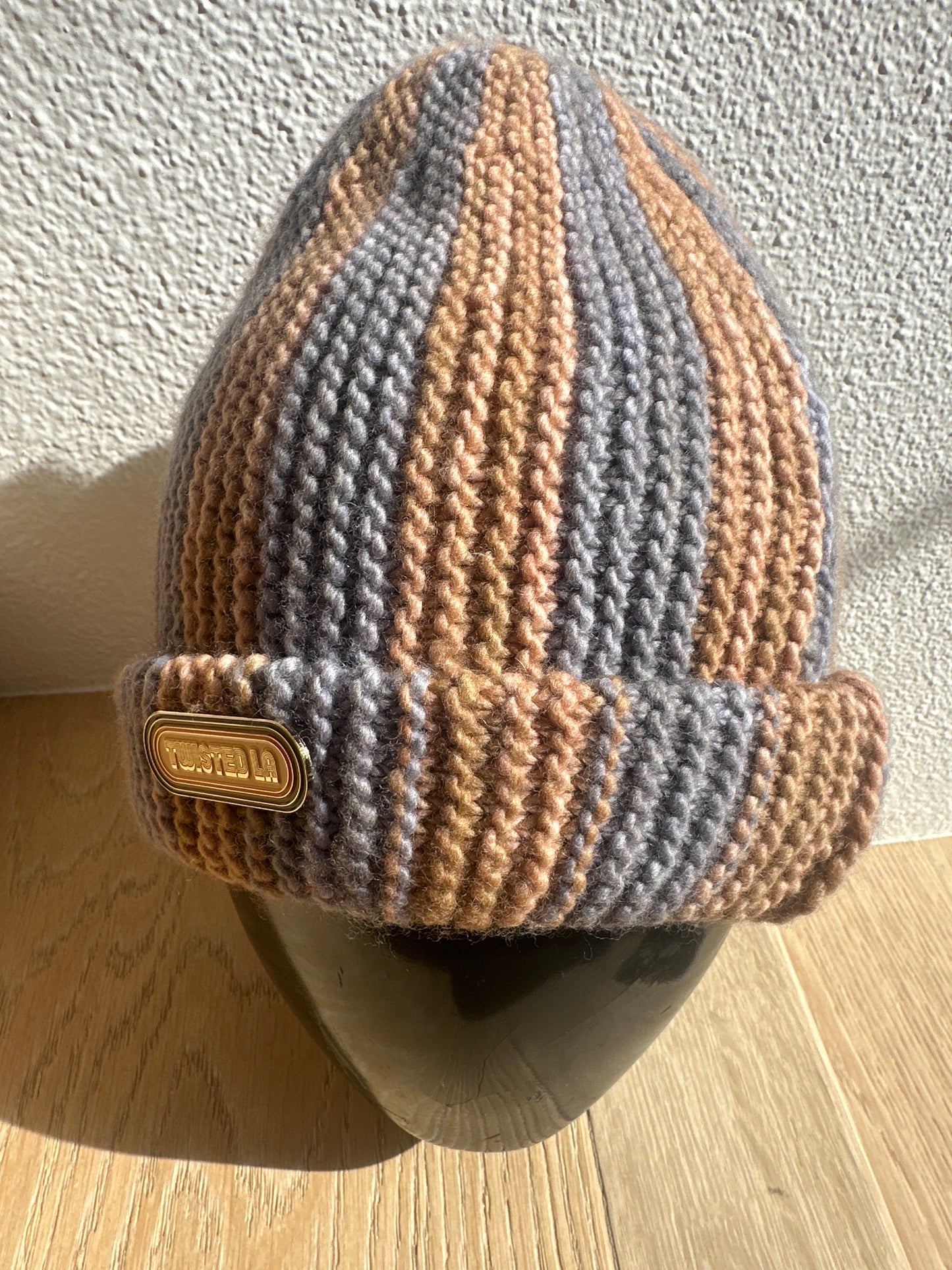 Striped Beanie