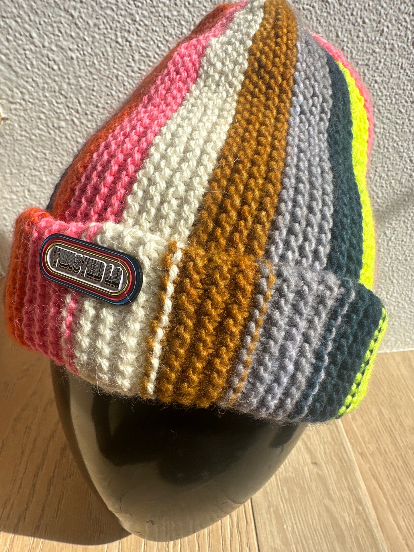 Striped Beanie