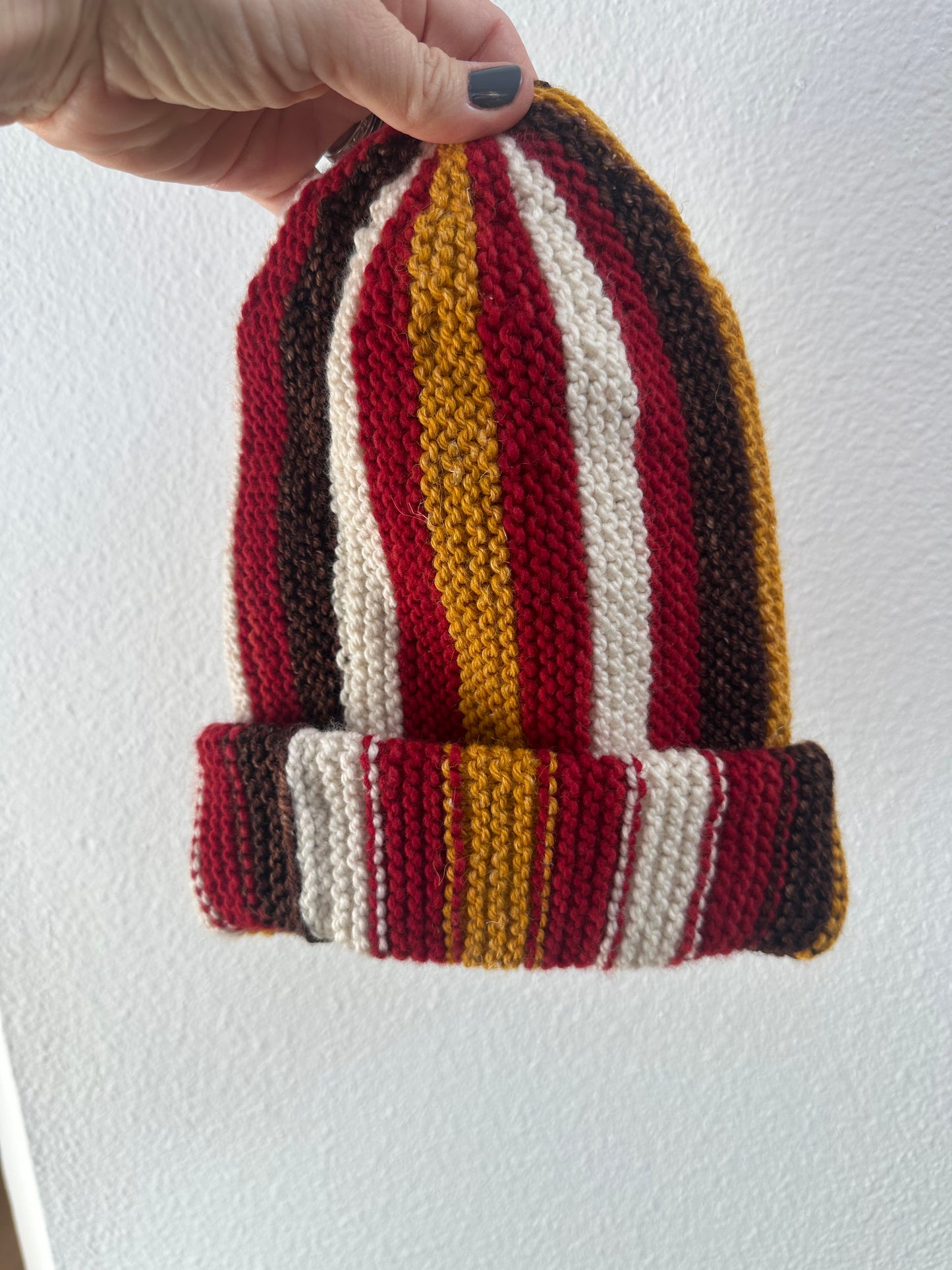 Striped Beanie