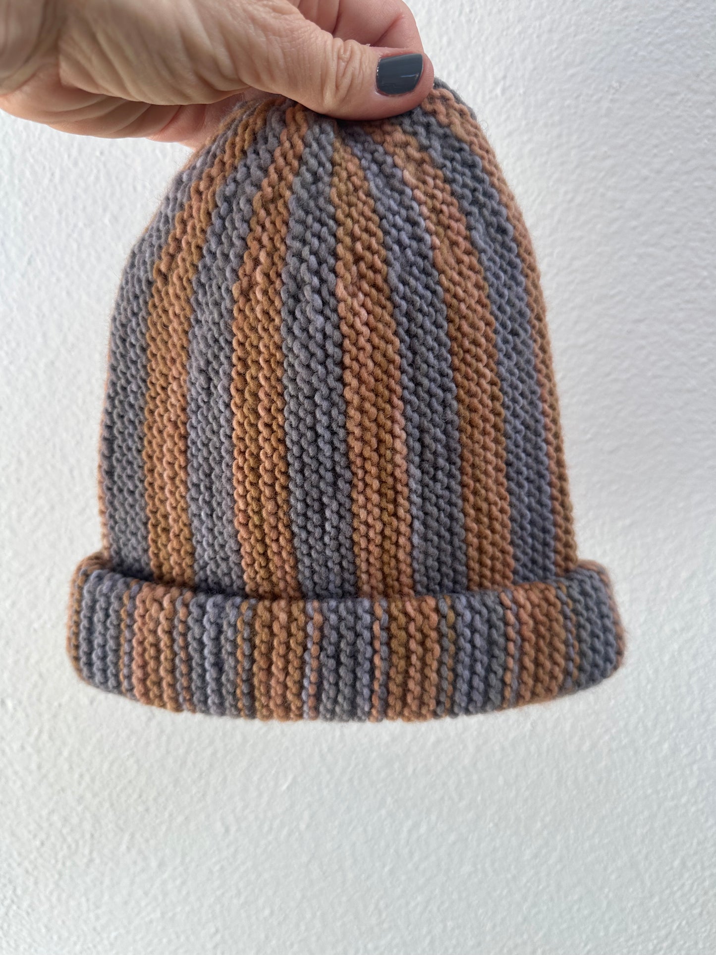 Striped Beanie