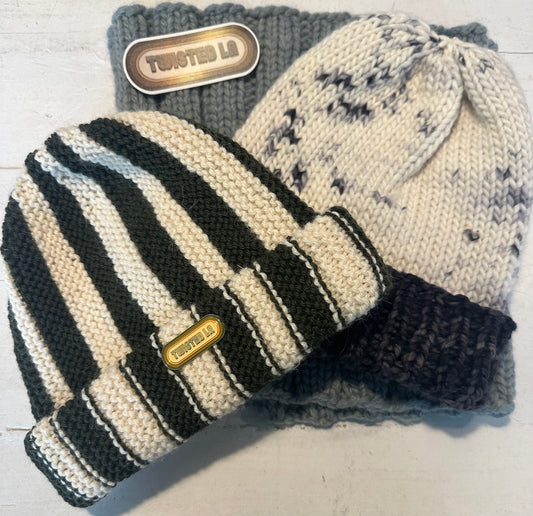 Striped Beanie